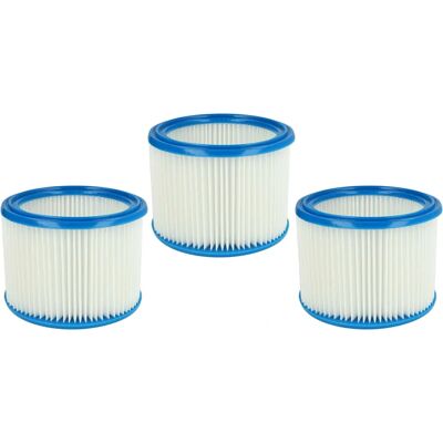 VHBW Makita Kompatibles Filter-Set - 3 Faltenfilter - Staubsaugerzubehör VHBW Makita Kompatibles Filter-Set - 3 Faltenfilter - Staubsaugerzubehör