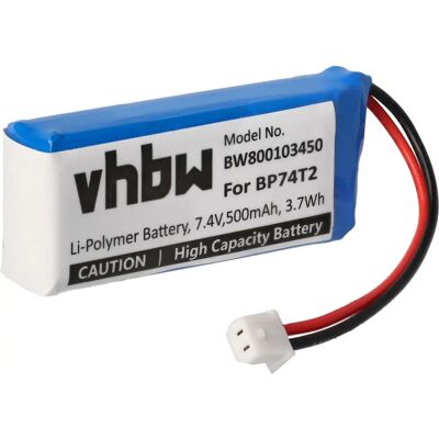 vhbw Remplacement Batterie Dogtra - 500mAh, 7,4V, Li-Polymer - Transmetteur de Collier pour Chien vhbw Remplacement Batterie Dogtra - 500mAh, 7,4V, Li-Polymer - Transmetteur de Collier pour Chien