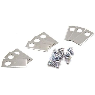 vhbw 9x Stainless Steel Blades for Worx Landroid M WG794EDC - Lawn Mower vhbw 9x Stainless Steel Blades for Worx Landroid M WG794EDC - Lawn Mower