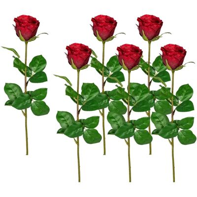 CREATIV GREEN - Kunstpflanzen H69 - rot - 6 St. - Artificial plant CREATIV GREEN - Kunstpflanzen H69 - rot - 6 St. - Artificial plant