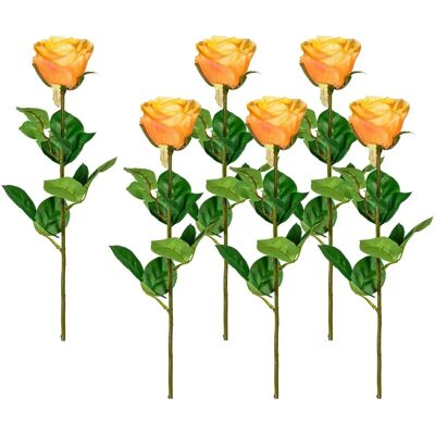 CREATIV GREEN - Kunstblume 69 cm apricot - Artificial plant CREATIV GREEN - Kunstblume 69 cm apricot - Artificial plant