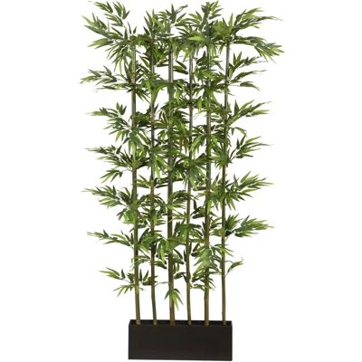CREATIV GREEN Bambus Kunstpflanze - 195cm hoch, 60cm breit, mit Topf - Künstliche Pflanze CREATIV GREEN Bambus Kunstpflanze - 195cm hoch, 60cm breit, mit Topf - Künstliche Pflanze
