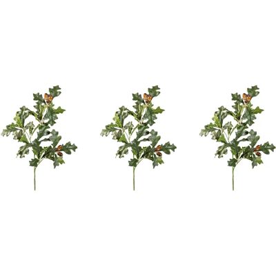 CREATIV GREEN - Eichenzweig - 70 cm - 3 St. - Artificial plant CREATIV GREEN - Eichenzweig - 70 cm - 3 St. - Artificial plant