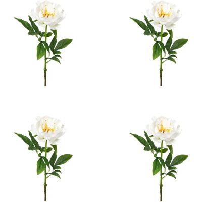 CREATIV GREEN - Peonie - 51 cm - 4-teilig - Dekorative Pflanze CREATIV GREEN - Peonie - 51 cm - 4-teilig - Dekorative Pflanze