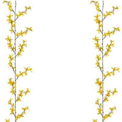 CREATIV GREEN - Girlande mit Forsythie - 160 cm - yellow - Garland CREATIV GREEN - Girlande mit Forsythie - 160 cm - yellow - Garland