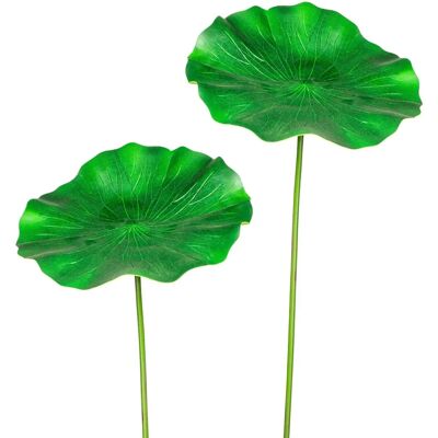 CREATIV GREEN - Lotusblatt - 47x100 cm - 2er Set - Kunstpflanze CREATIV GREEN - Lotusblatt - 47x100 cm - 2er Set - Kunstpflanze