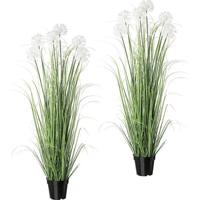 Kaiserkraft Plantas Artificiais em Vaso 2 Peças - Tipo de Planta Kaiserkraft Plantas Artificiais em Vaso 2 Peças - Tipo de Planta