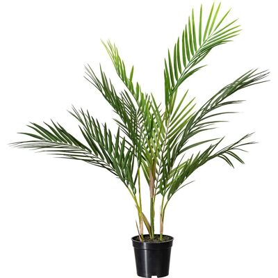 Palmeira de interior Kaiserkraft - Verde, 2 peças, 700mm Palmeira de interior Kaiserkraft - Verde, 2 peças, 700mm