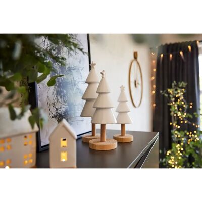 CREATIV DECO - Dekobaum - Weiß - Dekorativer Weihnachtsbaum CREATIV DECO - Dekobaum - Weiß - Dekorativer Weihnachtsbaum