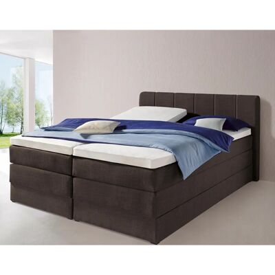 HAPO Braunes 160x200cm Boxspringbett - Stauraum & Komfort HAPO Braunes 160x200cm Boxspringbett - Stauraum & Komfort