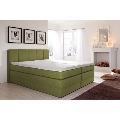 HAPO Boxspringbett - 200x200cm, grün, mit Stauraum - Boxspringbett HAPO Boxspringbett - 200x200cm, grün, mit Stauraum - Boxspringbett