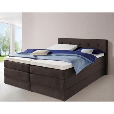 HAPO Boxspringbett - 200x200cm, Kein Härtegrad, 7-Zonen-Tonnentaschen-Federkern HAPO Boxspringbett - 200x200cm, Kein Härtegrad, 7-Zonen-Tonnentaschen-Federkern
