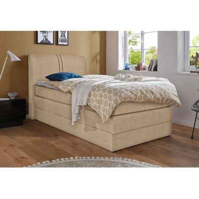 HAPO Boxspringbett - Bonnell-Federkern - Beige - Boxspringbett HAPO Boxspringbett - Bonnell-Federkern - Beige - Boxspringbett