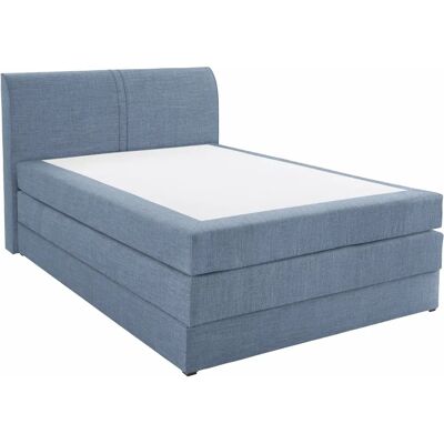 HAPO Boxspringbett - 140x200cm, blau, 7-Zonen-Tonnentaschenfederkern - Bett mit Stauraum HAPO Boxspringbett - 140x200cm, blau, 7-Zonen-Tonnentaschenfederkern - Bett mit Stauraum