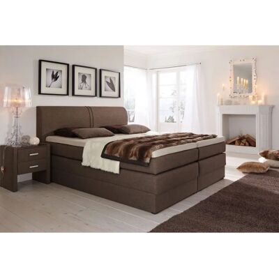 HAPO Boxspringbett - 180x200cm, hellbraun, kein Härtegrad, 7-Zonen-Federkern HAPO Boxspringbett - 180x200cm, hellbraun, kein Härtegrad, 7-Zonen-Federkern