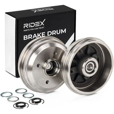 RIDEX - 123B0236 - Bakaxel - Med lager - Broms trommel sats RIDEX - 123B0236 - Bakaxel - Med lager - Broms trommel sats