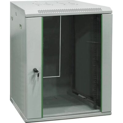 Renkforce RF-NC-140 Serverskåp - Väggmonterat 16U Grå Renkforce RF-NC-140 Serverskåp - Väggmonterat 16U Grå
