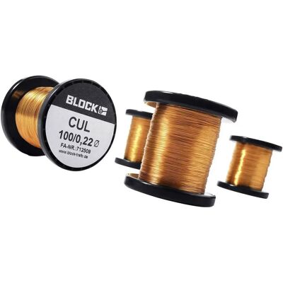 Kupferdraht 50/0,08mm, 856m - Elektrische Isolierung Kupferdraht 50/0,08mm, 856m - Elektrische Isolierung