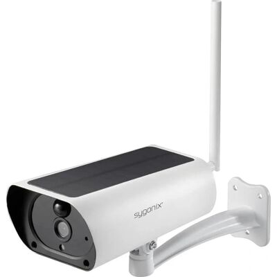 Telecamera di sorveglianza WiFi solare Sygonix SY-4414894 - 1080p, IP66 Telecamera di sorveglianza WiFi solare Sygonix SY-4414894 - 1080p, IP66