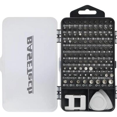 Basetech 116-delig set met bits en accessoires - Inclusief schroevendraaier Basetech 116-delig set met bits en accessoires - Inclusief schroevendraaier