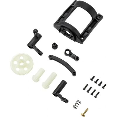 Reely RE-6747306 Pieza de repuesto para coche RC - soporte motor, piñón, kit de dirección Reely RE-6747306 Pieza de repuesto para coche RC - soporte motor, piñón, kit de dirección