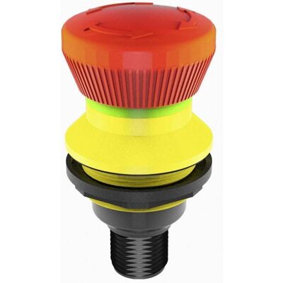 Schlegel FRVKOO C001 Bouton d'arrêt d'urgence - 2 NF, Rouge - IP65/IP67 - Publicité Schlegel FRVKOO C001 Bouton d'arrêt d'urgence - 2 NF, Rouge - IP65/IP67 - Publicité