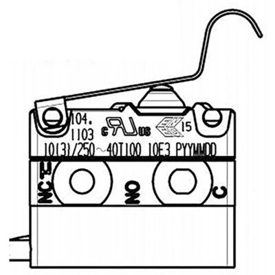 Marquardt 1048.6113 Schnappschalter - IP67 - 250V - 10A Marquardt 1048.6113 Schnappschalter - IP67 - 250V - 10A