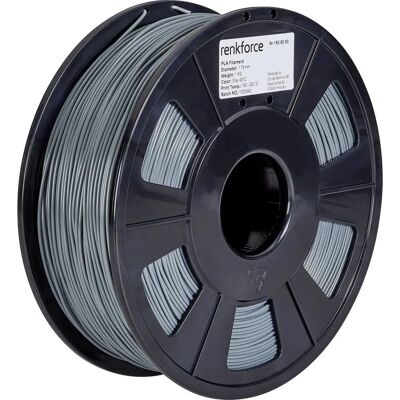 Renkforce RF-4511192 Graues 3D Druckmaterial - 3D Filament Renkforce RF-4511192 Graues 3D Druckmaterial - 3D Filament