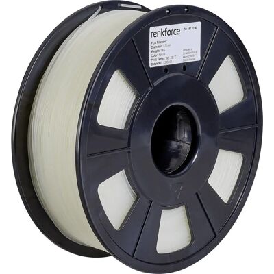 Renkforce RF-4511200 Transparentes PLA 3D-Druckmaterial Renkforce RF-4511200 Transparentes PLA 3D-Druckmaterial