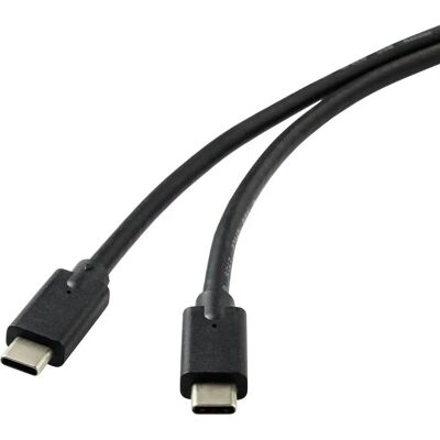 Renkforce RF-4531576 USB-Kabel - Abschirmung, 2m, USB-C Schwarz Renkforce RF-4531576 USB-Kabel - Abschirmung, 2m, USB-C Schwarz
