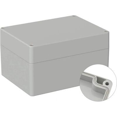 TRU Components TC-9065528 Alloggiamento outdoor - IP66, Policarbonato, Grigio chiaro TRU Components TC-9065528 Alloggiamento outdoor - IP66, Policarbonato, Grigio chiaro