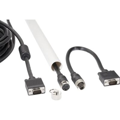Renkforce VGA Anschlusskabel - 10m, schirmt, männlich 15-polig Renkforce VGA Anschlusskabel - 10m, schirmt, männlich 15-polig