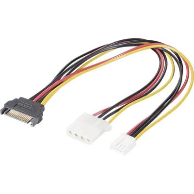 Renkforce RF-4536476 internes Stromkabel - SATA 15-pol, 0,2 m Renkforce RF-4536476 internes Stromkabel - SATA 15-pol, 0,2 m