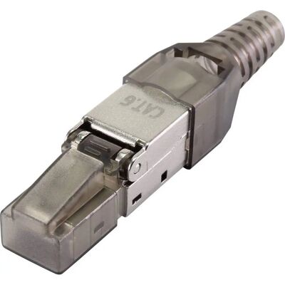Renkforce RF-4538314 Ethernet-Stecker - Cat6, Schwarz (Transparent) - Zuverlässiges Netzwerk Renkforce RF-4538314 Ethernet-Stecker - Cat6, Schwarz (Transparent) - Zuverlässiges Netzwerk