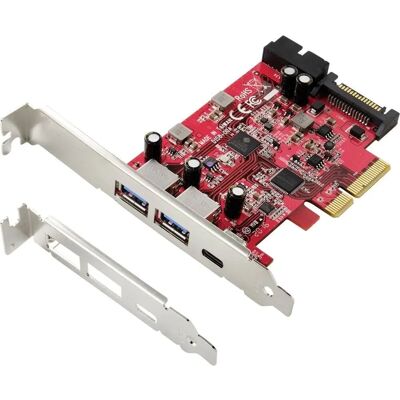Renkforce USB 3.1 PCIe Controllerkarte 5 Ports - Controllerkarte Renkforce USB 3.1 PCIe Controllerkarte 5 Ports - Controllerkarte