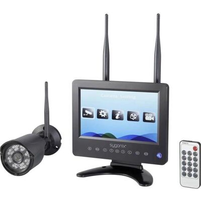 Kit di videosorveglianza wireless Sygonix SY-4548736 - 4 canali Kit di videosorveglianza wireless Sygonix SY-4548736 - 4 canali