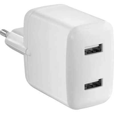 VOLTCRAFT UC-2AXX001 USB-Ladegerät - Kompakt Wand USB 2x 24W, 4800mA VOLTCRAFT UC-2AXX001 USB-Ladegerät - Kompakt Wand USB 2x 24W, 4800mA