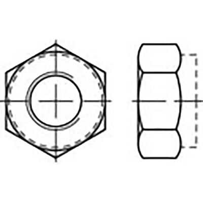 Toolcraft TO-6864693 Sekskantmøtrik M3 Rustfrit stål V4A A4 - Hex Nut Toolcraft TO-6864693 Sekskantmøtrik M3 Rustfrit stål V4A A4 - Hex Nut