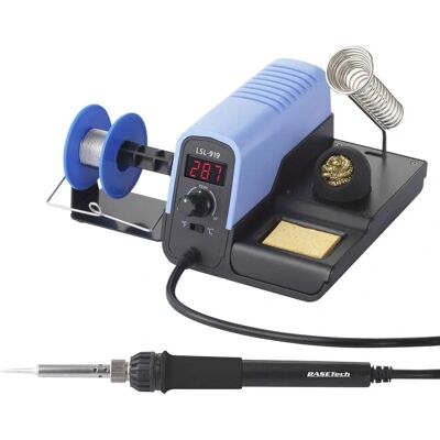 Station de soudage Basetech LSL-919 numérique 30 W 160-480°C avec étain - Publicité Station de soudage Basetech LSL-919 numérique 30 W 160-480°C avec étain - Publicité