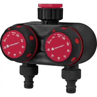 Toolcraft Model 2302367 - Dual Zone Irrigation Timer Toolcraft Model 2302367 - Dual Zone Irrigation Timer