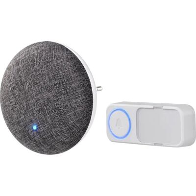 Sygonix SY-4671640 Sonnette sans fil avec sonnerie personnalisée - Sonnette - Publicité Sygonix SY-4671640 Sonnette sans fil avec sonnerie personnalisée - Sonnette - Publicité