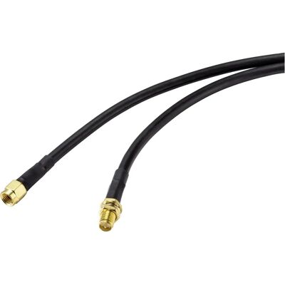 SpeaKa Professional Prolunga Cavo Antenna 1x Spina Rp-sma 1x Presa Rp-sma 2.00 M Nero (sp-9226160) SpeaKa Professional Prolunga Cavo Antenna 1x Spina Rp-sma 1x Presa Rp-sma 2.00 M Nero (sp-9226160)