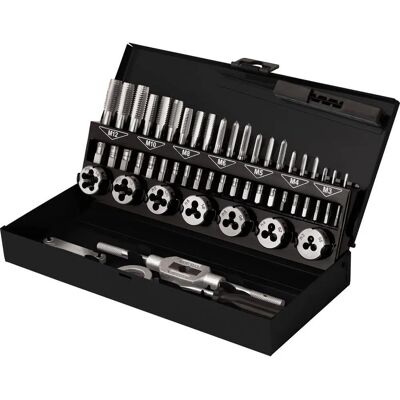 Toolcraft M3-M12 stål gevindskæresæt - Værktøjssæt Toolcraft M3-M12 stål gevindskæresæt - Værktøjssæt