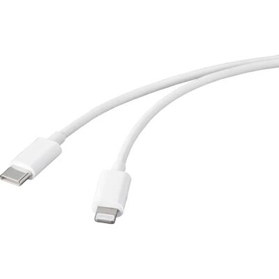 Basetech USB-C zu Lightning Kabel - 1m - USB 2.0 Basetech USB-C zu Lightning Kabel - 1m - USB 2.0