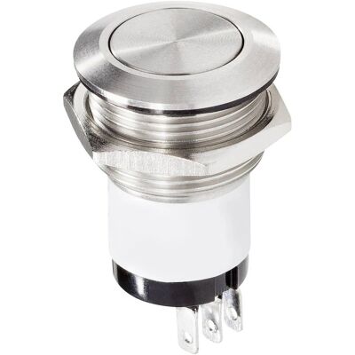 Bouton de sonnette en acier inoxydable Renkforce RF-4707808 - IP66 Bouton de sonnette en acier inoxydable Renkforce RF-4707808 - IP66