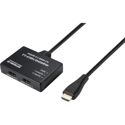 SpeaKa Professional SP-9443508 4K HDMI Splitter - Video Splitter SpeaKa Professional SP-9443508 4K HDMI Splitter - Video Splitter