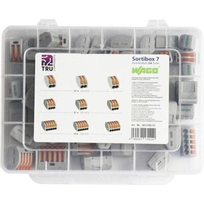 WAGO WA-741-744 Verbindungsklemmen-Set - Flexibel, 54 Stk WAGO WA-741-744 Verbindungsklemmen-Set - Flexibel, 54 Stk