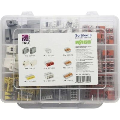 Set di connettori WAGO WA-741-884 - Flessibile, Rigido, 123 pz Set di connettori WAGO WA-741-884 - Flessibile, Rigido, 123 pz