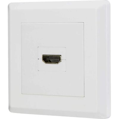 Adaptateur HDMI Renkforce RF-4724906 - Blanc, 4K, Montage mural - Publicité Adaptateur HDMI Renkforce RF-4724906 - Blanc, 4K, Montage mural - Publicité