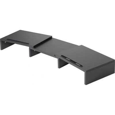 SpeaKa Professional SP-9472624 monitorarm - Understøtter to skærme op til 27 tommer SpeaKa Professional SP-9472624 monitorarm - Understøtter to skærme op til 27 tommer